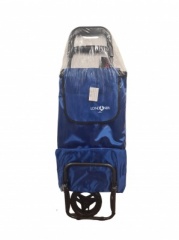 2 WHEEL SHOPPING TROLLEY ASSORTED COLOURS